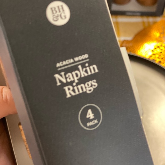 New!!!Wooden napkin rings - Picture 4 of 4